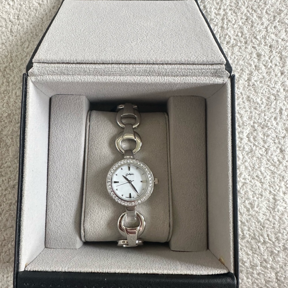 Swiss Quartz Genuine Sapphire Watch